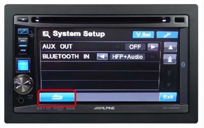 Επιλέξτε "Source Setup", μετά "Bluetooth Setup" 7.