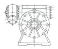 راهنمای گیربکس های حلزونی سری گیربکس های حلزونی VF.../VF... VF.../VF... Industrial Gearboxes manufacturer جدول اندازه های جای خار محورخروجی محور ورودی Ø خار جای خار Ø خار جای خار D bxh b t Tol.