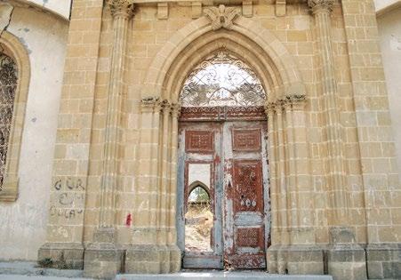 Είσοδος εκκλησίας Αγίου Ανδρόνικου, ΚΥΘΡΕΑ Μοναστήρι Αγίου