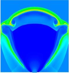 It is seen that although the reaction rate decrease with time, still there is a high OH mass fraction of 0.013 at 12 µs.