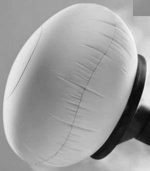 Gazul generat în conductă poate fi suficient pentru a umple un airbag cu volum mai redus, în cazul pernelor cu volum mare este prevăzut la capatul CTE un generator de gaz de