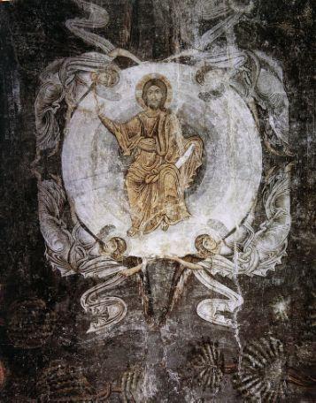 i-a binecuvântat. Şi pe când îi binecuvânta, S-a despărńit de ei şi S-a înălńat la cer. Iar ei, închinându-se Lui, s-au întors în Ierusalim cu bucurie mare" (Lc. 24, 50-52).