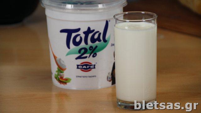 Εκτέλεση: Για το Αριάνι δεν έχεις να κάνεις και πολλά απλώς αραιώνεις το γιαούρτι με νερό και