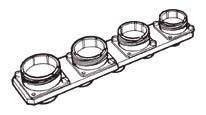 Common Section Wiring instruction Extraction of the contacts 1 - Engage the appropriate cable into the longitudinal slot of the tool with the white tip towards connector.