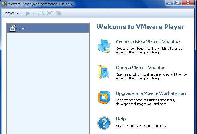 ιαµόρφωση του περιβάλλοντος στο VMware Player Αρχικά θα δηµιουργήσουµε