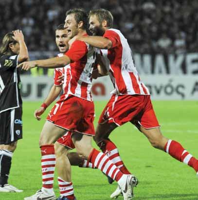 match program ΘΕΜΑ Πάμε πιο πίσω. Τη σεζόν 2009-10 ο Ολυμπιακός μπήκε στο UEFA Champions League νικώντας με 2-1 την Άλκμααρ στο γήπεδο Καραϊσκάκη!