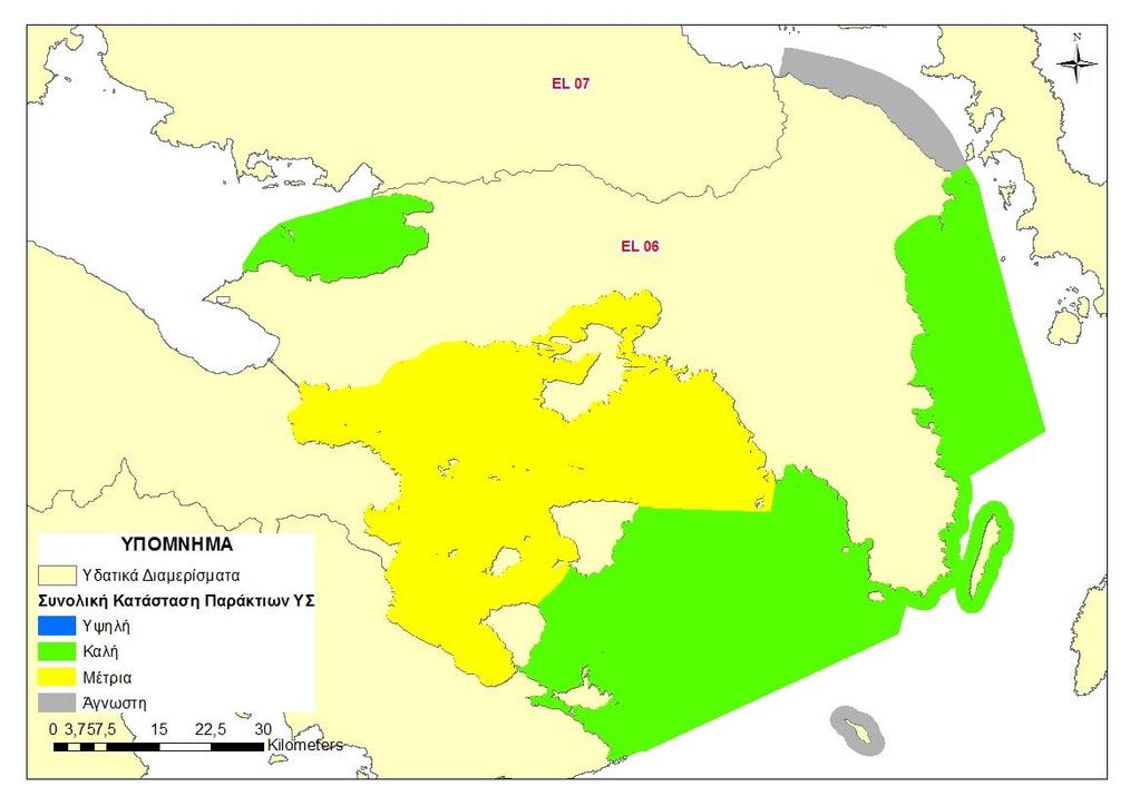 Χάρτης 32: Ταξινόμηση συνολικής κατάστασης