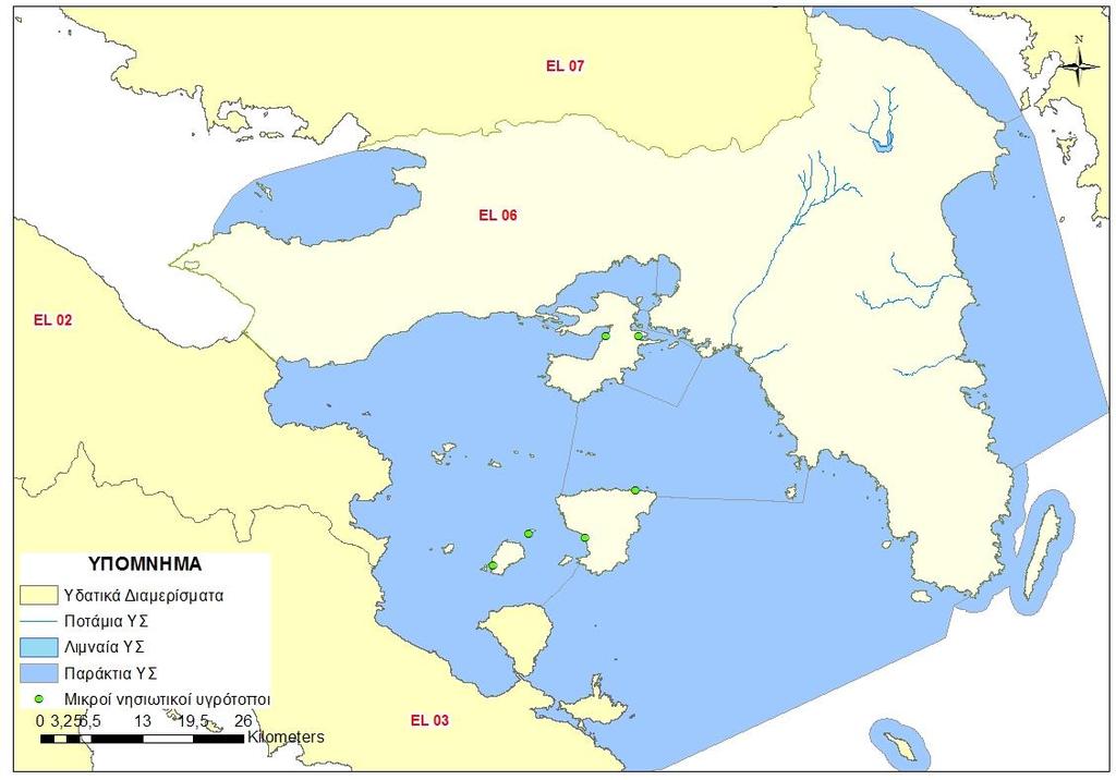 Αττικής (EL06) Χάρτης 13: Μικροί Νησιωτικοί