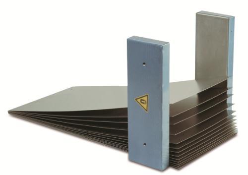 Magnet na separáciu (čerič plechov) Čeriče plechov sa využívajú na separáciu železných a oceľových plechov a plátov.