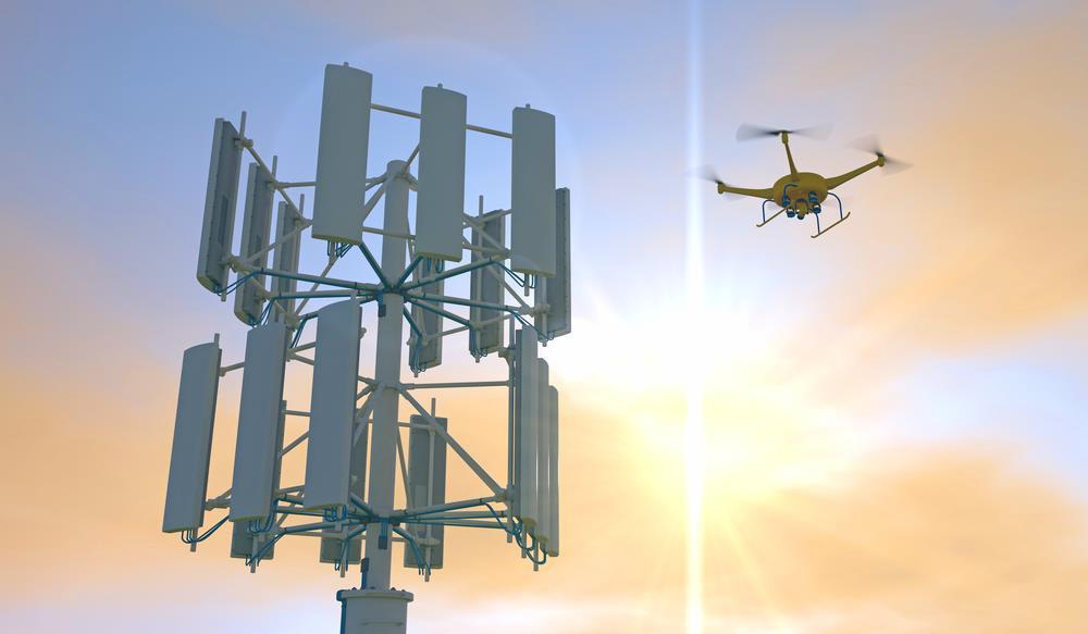 electronics and telecommunications have patented an airborne system for the measurement, characterization, inspection and diagnosis of antennas or