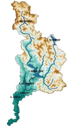 Σχέδιο Διαχείρισης Κινδύνων Πλημμύρας των Λεκανών Απορροής Ποταμών του Εικόνα 6.