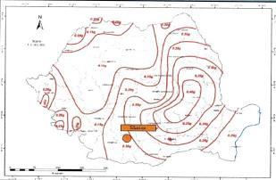 28-30), amplasamentul analizat se incadreaza in macrozona de intensitate seismica 71 (Conform SR