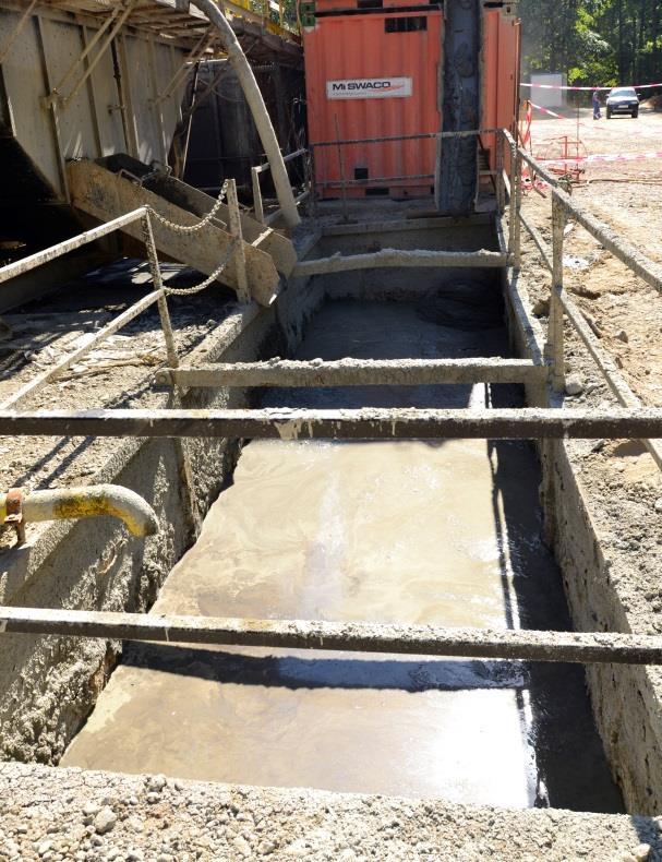 Habă detritus habă de 40 m 3 metalică etanşă îngropată, în care se depozitează detritusul ce reiese din curăţarea noroiului de foraj (Figura nr. 1-3); Figura nr.