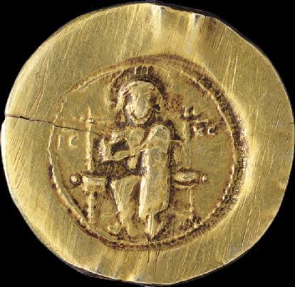 Χρυσόβουλλο αυτοκράτορα Μιχαήλ ΣΤ Στρατιωτικού Δεδομένης της εξαιρετικής σπανιότητας των βυζαντινών χρυσοβούλλων, το Νομισματικό Μουσείο ευτύχησε να έχει, ανάμεσα στα προσκτήματά του, μία μοναδική