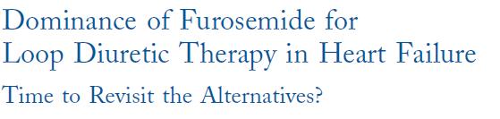 Torasemide vs Furosemide Functional