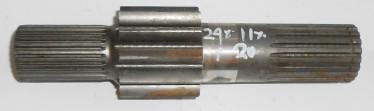 00 2252-2602-000 Shaft right axle pignion 24Tx12Tx13T E230 E250 65.