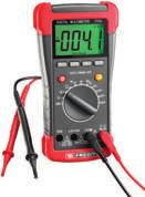 KLIEŠŤOVÝ MULTIMETeR Meranie RMS / 600V CAT III Voltmeter AC / DC 0 až 600 V Ampérmeter AC / DC od 0 do 400 A Ohmmeter: 0 až 20 MOhm Skúšačka diód <50 Ω Dodávaný s ochranným krytom a párom skúšobných