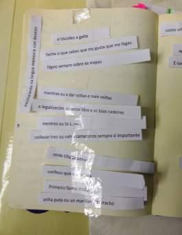 Ademais recitaron poemas de composición propia e Lucía tocou e cantou cancións en galego, castelán e inglés.