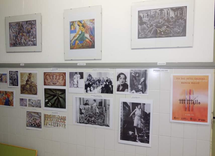 O NOSO IES 29 Exposición sobre Maruja Mallo, a quen a RAG de Belas Artes adicou este ano.