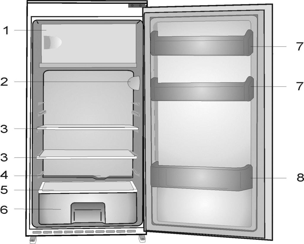 1 Figures that take place in this instruction manual are schematic and may not correspond exactly with your product.