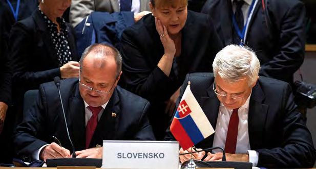 Podmienkou pre pristúpenie k PESCO bolo prijatie Stratégie národného plánu implementácie záväzkov a kritérií, vyplývajúcich z účasti na stálej štruktúrovanej spolupráci (ďalej ako Národný