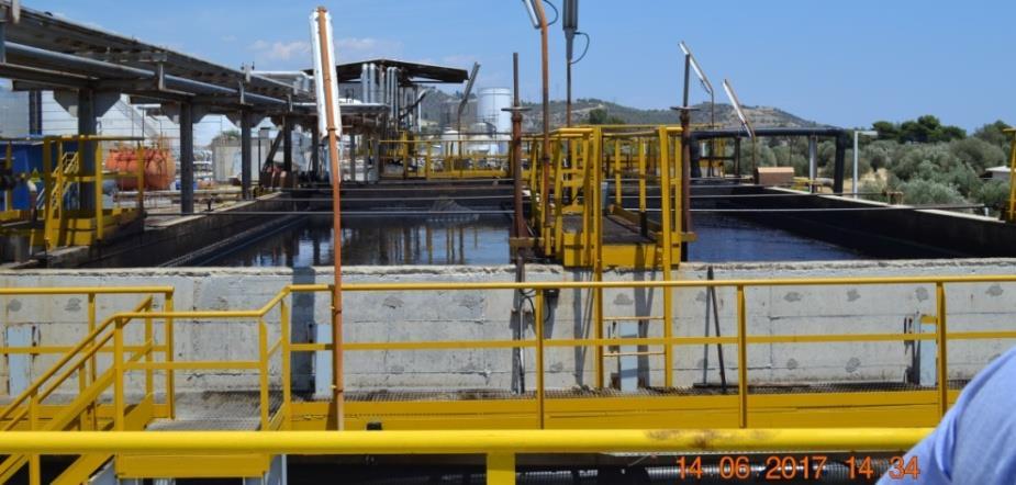 Κατά την αυτοψία τον Ιούνιο του 2017, όπως και σε συμπληρωματική επίσκεψη τον Ιούλιο του 2017, λήφθηκαν δείγματα υγρών βιομηχανικών αποβλήτων, επεξεργασμένων αστικών λυμάτων, αφυδατωμένης λάσπης,