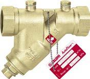 Gamă produse Seria 120 Regulator automat de debit cu cartuș din oțel și robinet cu sferă dimensiuni 1/2-3/4-1 - 1 1/4-1 1/2-2 Seria 125 Regulator automat de debit cu cartuș din oțel dimensiuni