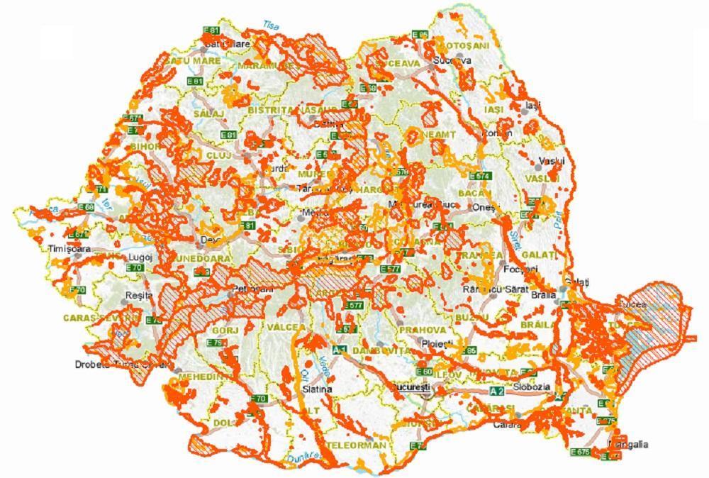 3. Zone naturale protejate 4. Sursă : www.infomediu.eu Protecţia ariilor naturale de interes local a fost realizată până în acest moment în conformitate cu prevederile HCJ nr.