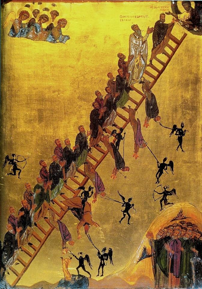 HOW TO CLIMB THE LADDER As we continue on our Lenten journey, I would like to share a few thoughts and reflections on this holiest period of the liturgical year, as well as Holy and Great Week.