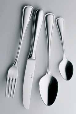 μαχαιροπίρουνα Contour Baguette 18/10 3 mm 18/10 3 mm συσκευασία 12 τεμ. συσκευασία 12 τεμ. μήκος μήκος 01.0036.1010 κουτάλι φαγητού 20,2 cm 01.0032.1010 κουτάλι φαγητού 20,5 cm 01.0036.1630 κουτάλι σούπας 17,2 cm 01.