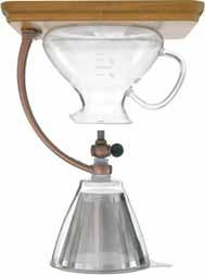 διπλό espresso και μονό, διπλό ristretto ενδείξεις σε oz & ml 6,5 cm YAMA CD-5 συσκευή εκχύλισης
