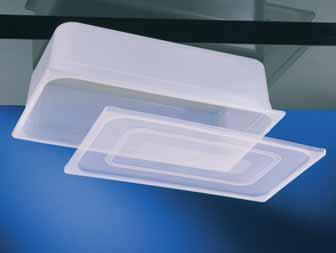 κουζίνα ΔΟΧΕΙΑ ΦΥΛΑΞΗΣ ΤΡΟΦΙΜΩΝ Δοχεία Gastronorm POLYCARBONATE. Κατάλληλα για χρήση με τρόφιμα σε θερμοκρασίες από -30 C έως +90 C. Η χωνευτή λαβή στο καπάκι επιτρέπει την ασφαλή στοίβαξή τους.