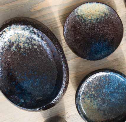σερβίτσια stoneware BLACK YORU διαστάσεις 9633419 πιάτο ρηχό 14 cm 9633319 μπολ 9,5 cm 3 cm 9633329 μπολ 16 cm 4,5 cm 9633349