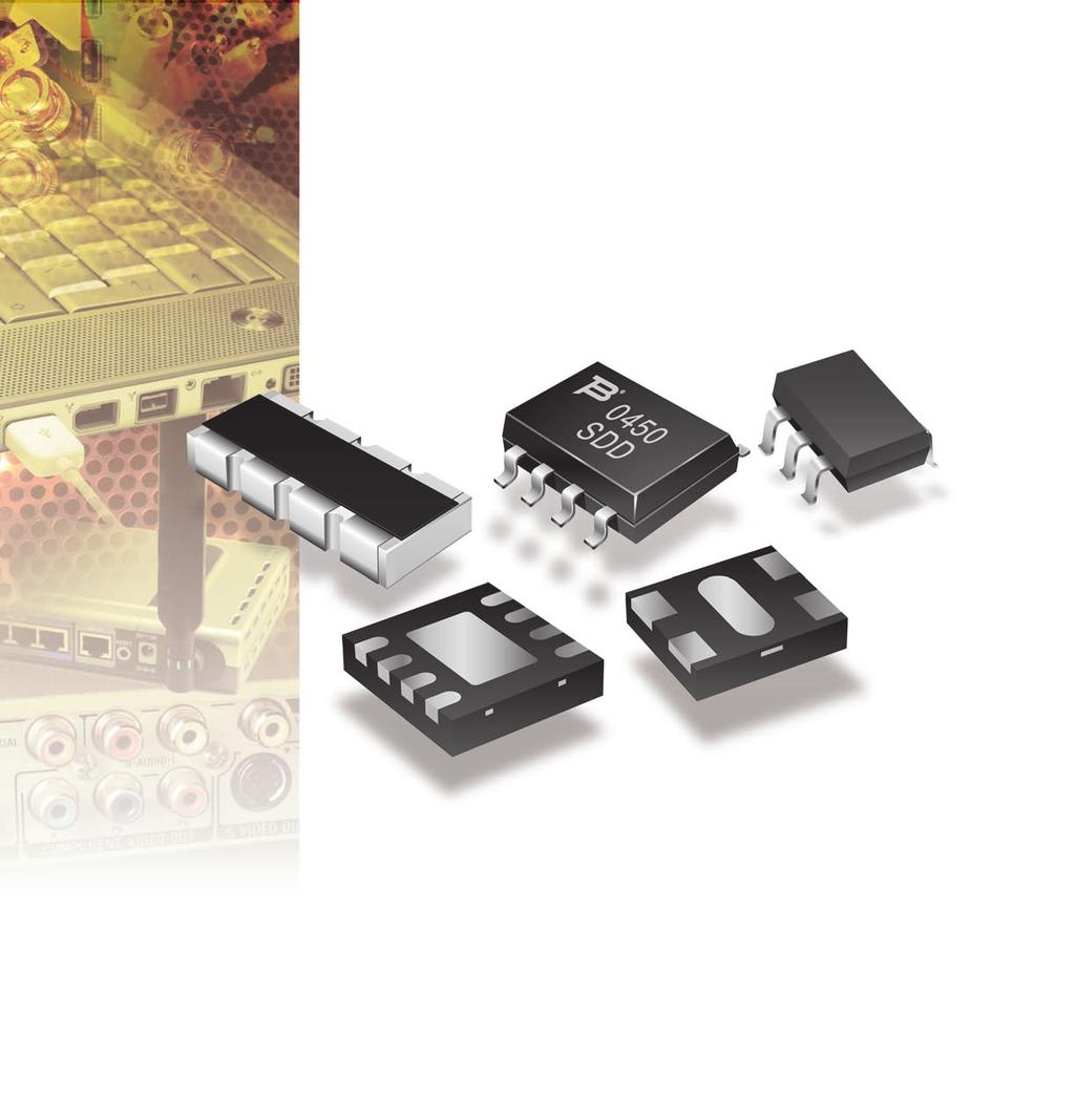 Bourns ESD Protection & Power Impulse Protection Short Form Catalog