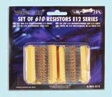 Resistors 2 Watt Flameproof Resistors Metal oxide film Tolerance: 5% (.22~8.2Ω), 2% (10~1MΩ) Sold individually 440-.22 440-.27 440-.33 440-.39 440-.47 440-.56 440-.68 440-.82 440-1.0 440-1.2 440-1.5 440-1.