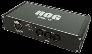 Δυνατότητα σύνδεσης με Hog4, Full Boar 4, Road Hog 4 και Hog 4 PC