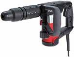 DH 5 SDS-max 528 Κατεδαφιστικό πιστολέτο, 5 kg, SDS-max 365.920 Κρούσεις ανά λεπτό 3500 bpm 1050 watt Ισχύς κρούσης 6,7 J Θέσεις καλεμιού 12 SDS-max 5 kg 1 λαβή (370.916) 1 σωληνάριο γράσου (370.