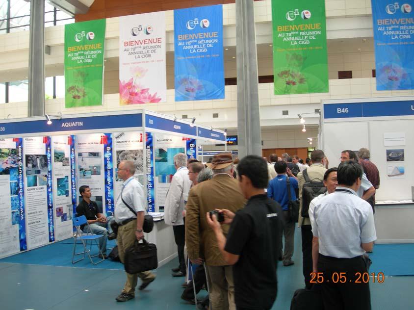 78η EΤΗΣΙΑ ΣΥΝΟ ΟΣ ΙCOLD HANOI 2010 Στο διάστηµα από 23-26/05/2010 διεξήχθη στην πρωτεύουσα του Βιετνάµ Hanoi η 78η Eτήσια Σύνοδος της ιεθνούς Επιτροπής Μεγάλων Φραγµάτων (ICOLD).