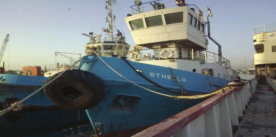 4 ΕΚΕΜΒΡΙΟΣ 2017 Παρέµβαση ΕΒΕΑ για διάσωση του ρυµουλκού «Οθέλλος» ο Εµπορικό και Βιοµηχανικό Επιµελητήριο Αµµοχώστου έχει ζητήσει την παρέµβαση του Προέδρου της ηµοκρατίας και του αρµόδιου