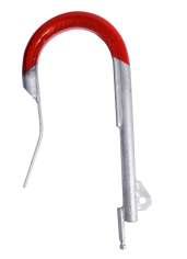 Cârligele au diferite forme şi mărimi adaptate astfel încât să poată fi fixate pe elemente metalice aflate pe stâlpi sau pe alte structuri.
