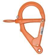 Cârlig de ancorare izolat, cu pârghie cu autoînchidere DT 651-01 Cod: DT 651-01 EN 795 Cârligele de ancorare cu pârghie cu autoînchidere tip DT 651-01 sunt componente ale sistemelor de protecţie