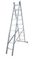 SCĂRI Scară KRAUSE multifuncţională din aluminiu - 2 sau 3 tronsoane EN 131 Scările KRAUSE multifunctionale, din doua tronsoane, pot fi configurate în functie de înaltimea la care se desfaşoară