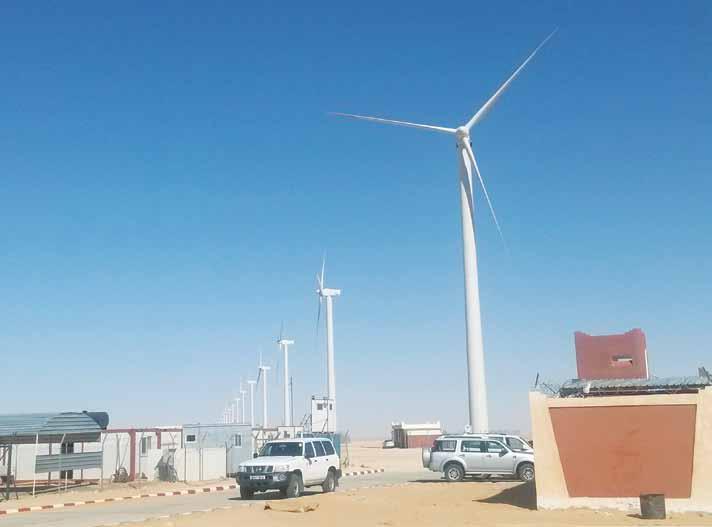 مزرعة الرياه في ولاية ا درار في الجنوب حيش ا حد ا قوى معابر الرياه في العالم 27 من مزيج الطاقة سنة 2030 32 ألف ميغاواط لالستهالك والتصدير الجزائر تتوجه إلى الطاقات املتجددة رياض ششعباني (الجزاءر)