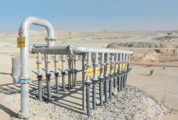 نظام لاس تخراج غاز الميشان من ا بار في مطمر الغباوي لاس تخدامه في توليد الكهرباء عام ١٩٩٩ قامت بتنفيذ مششروع اسستغلال المكونات العض وية للنفايات المفصصولة من المصصدر بطاقة ٦٠ طنا يوميا.