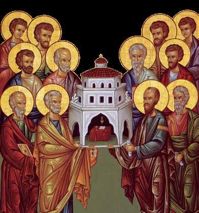 Prezintă isto ria răspîndirii creştinismului prin cei mai însemnaţi Apostoli ai Mîntuitorului Hristos.