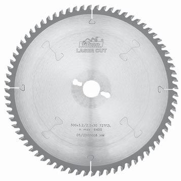 Scule pentru prelucrarea lemnului Pânze circulare placate pentru tăierea plăcilor Material: Utilaj: lemn exotic, lemn de esenţă tare, plăci aglomerate laminate tăierea plăcilor laminate circulare