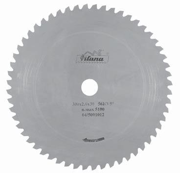 Scule pentru prelucrarea lemnului Pânze circulare monometalice (neplacate) pentru lemn Pânzele circulare monometalice (neplacate) pentru lemn sunt fabricate din aliaj oţel carbon 75CR1 (DIN 1. 2003).