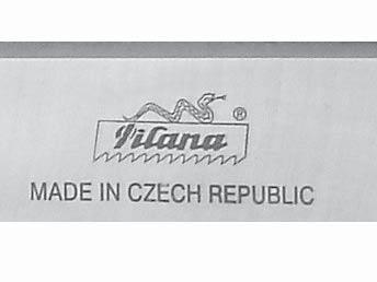 Scule pentru prelucrarea lemnului Cuţite de rindeluit Material: HSS 6 % W 1.3343 M2, HSS 18 % W 1.3355 T1, HLS 13 % Cr 1.2379 D2, DS 1.