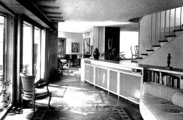 Hans Scharoun, Moll House, Berlin, 1937 Η εκδίπλωση