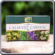 Ceai combinat calmant cardiac o Descriere produs: Supliment alimentar cu acțiune calmantă asupra sistemului nervos și a celui cardiocirculator. Sedativ cardiac și nervin, antiaritmic, vasodilatator.